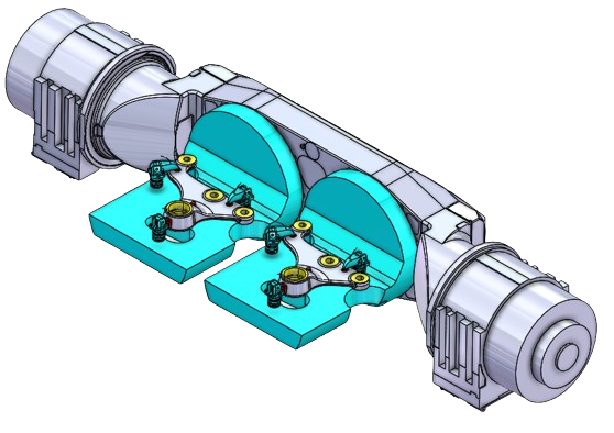 Chiron Group rotary table CNC machining cell, representative of systems delivered 2023–2025